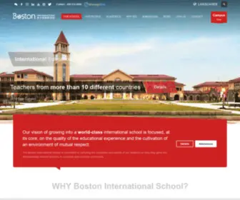 Bostonis.org(无锡波士顿国际学校) Screenshot