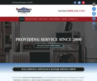 Bostonjoe.com(Appliance Repairs) Screenshot