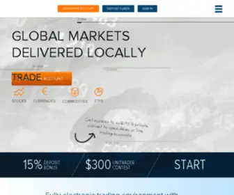 Bostonmerchant.com(Trade CFDs on Equities) Screenshot