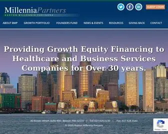 Bostonmillenniapartners.com(Boston Millennia Partners) Screenshot