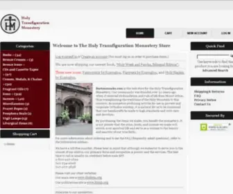 Bostonmonks.com(The Holy Transfiguration Monastery Store) Screenshot
