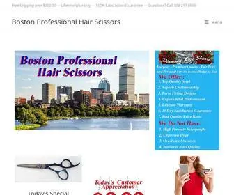 Bostonprofessionalhairscissors.com(Online Haircutting Scissors Online Haircutting Scissors) Screenshot