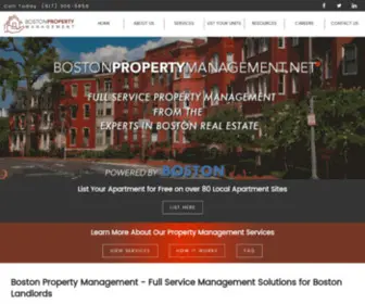 Bostonpropertymanagement.net(Boston Property Management) Screenshot