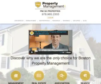 Bostonpropertymanagementinc.net(Boston Property Management) Screenshot