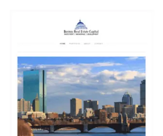 Bostonrealestatecapital.com(Boston Real Estate Capital) Screenshot