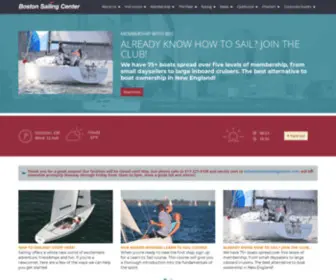 Bostonsailingcenter.com(Bostonsailingcenter) Screenshot