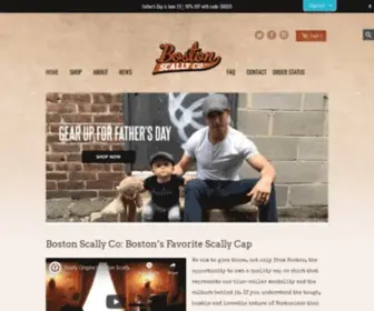 Bostonscally.com(The Original Scally Caps) Screenshot