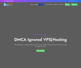 Bostonserver.com(Offshore VPS) Screenshot
