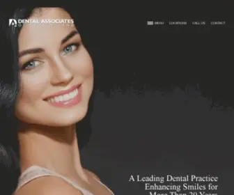 Bostonsmile.com(Dental Associates of New England) Screenshot