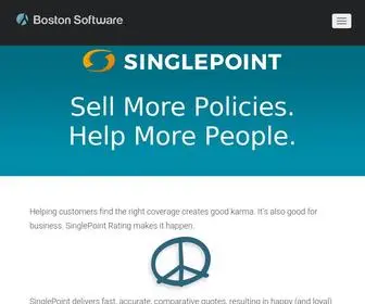 Bostonsoftware.com(SinglePoint by Boston Software) Screenshot