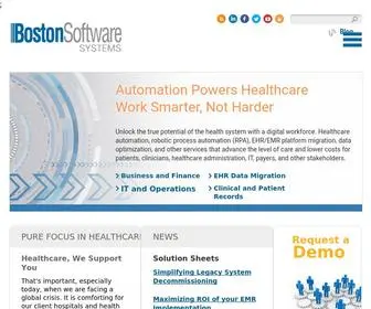 Bostonsoftwaresystems.com(Boston Software Systems) Screenshot