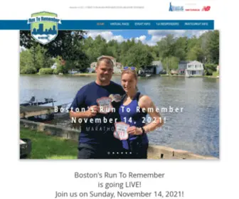 Bostonsruntoremember.com(Boston's Run To Remember) Screenshot