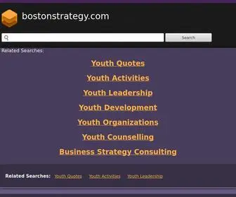 Bostonstrategy.com(Oil gas power) Screenshot