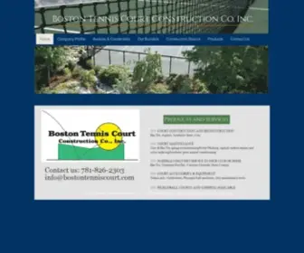 Bostontenniscourt.com(BTCCC) Screenshot