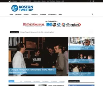 Bostontweetup.com(Home) Screenshot