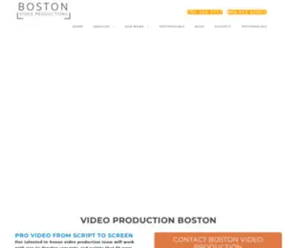 Bostonvideoproductions.com(Video Production Boston) Screenshot