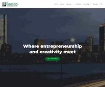 Bostonwebdesigners.net(Our Boston Web Design company) Screenshot