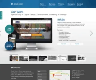 Bostonwebdevelopment.com(Boston Web Design & Development Services from Steady Vision (Digital Design) Screenshot