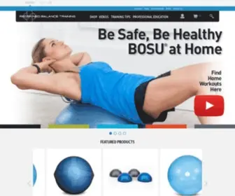 Bosu.com(Provider of BOSU®) Screenshot