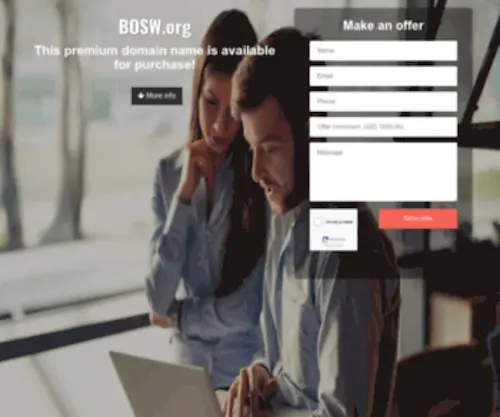 Bosw.org(Forsale Lander) Screenshot