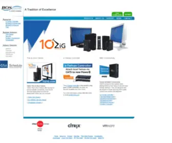 Bosweb.com(ISeries Connectivity products) Screenshot
