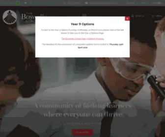 Boswells-School.com(The Boswells School) Screenshot