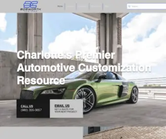 Bosworthcustoms.com(Wraps, Ceramic Pro, Wheels, & More) Screenshot