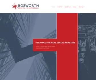 Bosworthhp.com(Bosworth Hospitality Partners) Screenshot