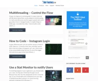 Bot-Factory.com(Web Automation) Screenshot