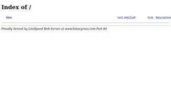 Botaegruas.com(Microsoft Azure Web App) Screenshot