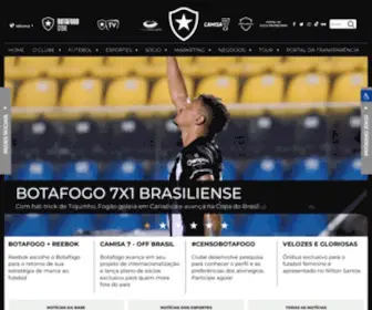Botafogo.com.br(Desculpe-nos, nossos servidores estão sobrecarregados) Screenshot
