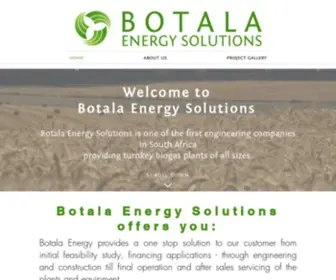 Botala.co.za(Botala Energy Solutions) Screenshot