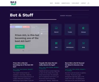 Botandstuff.com(Bot & Stuff) Screenshot