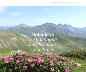 Botanic06.com(Botanic 06) Screenshot