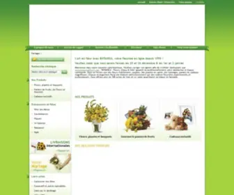 Botanicadirect.com(Fleuriste Botanica) Screenshot