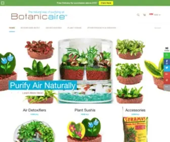 Botanicaire.com(Botanicaire) Screenshot