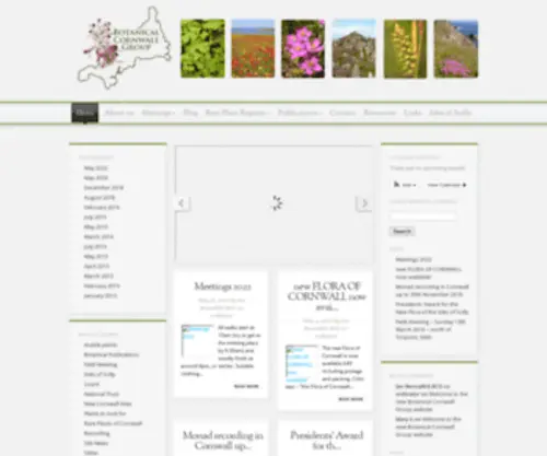 Botanicalcornwall.co.uk(Botanical Cornwall) Screenshot