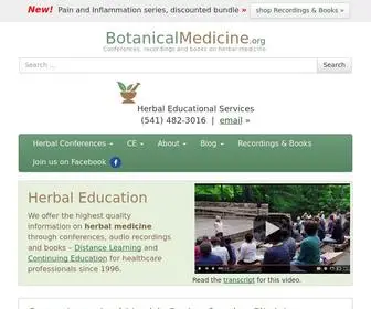 Botanicalmedicine.org(Botanical Medicine) Screenshot