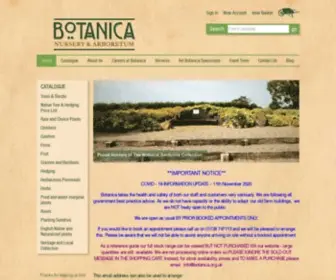 Botanicaplantnursery.co.uk(Botanica) Screenshot