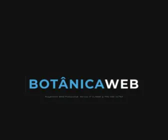 Botanicaweb.net(BotânicaWeb) Screenshot