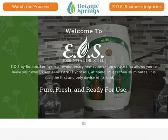 Botanicsprings.com(Botanic Springs) Screenshot