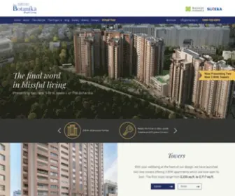 Botanika.in(Gated Community Apartments in Kondapur Near Gachibowli) Screenshot