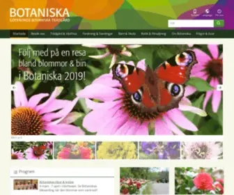 Botaniska.se(Botaniska) Screenshot