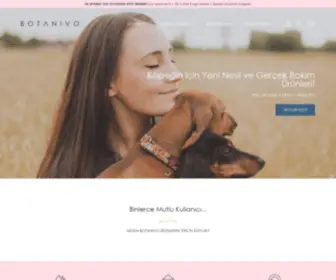 Botanivo.com(Organik ve Etkili Köpek Bakım Ürünleri) Screenshot