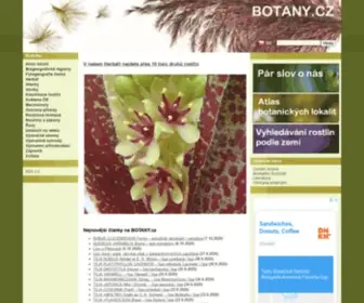 Botany.cz(Zajímavosti) Screenshot