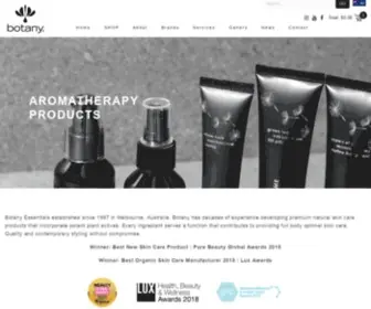 Botanyessentials.com.au(Skin Care Manufacturers) Screenshot