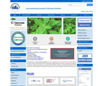 Botanyjournals.com(International Journal of Botany Studies) Screenshot