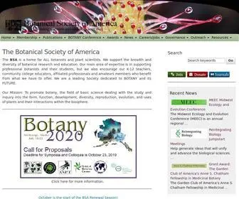 Botany.org(Leading scientists and educators since 1893) Screenshot