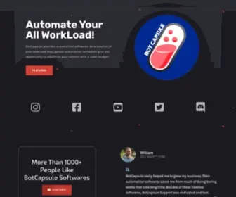 Botcapsule.com(Softwares) Screenshot