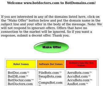 Botdoctors.com(Robotics) Screenshot